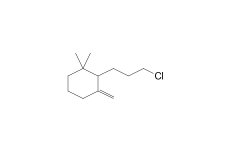 2-(3-Chloro-propyl)-1,1-dimethyl-3-methylene-cyclohexane