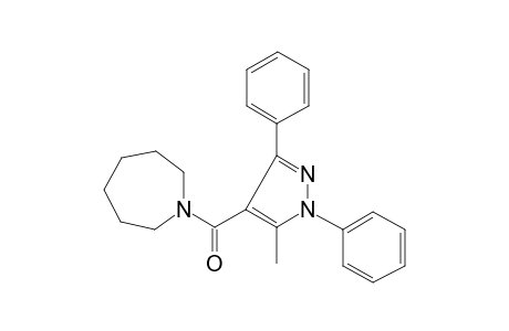 1-[(5-Methyl-1,3-diphenyl-1H-pyrazol-4-yl)carbonyl]azepane