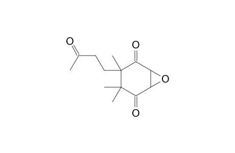 1-Benzoxirene-2,5-dione, 4-(3-oxobutyl)hexahydro-3,3,4-trimethyl