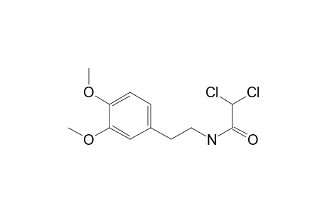 2,2-bis(chloranyl)-N-[2-(3,4-dimethoxyphenyl)ethyl]ethanamide