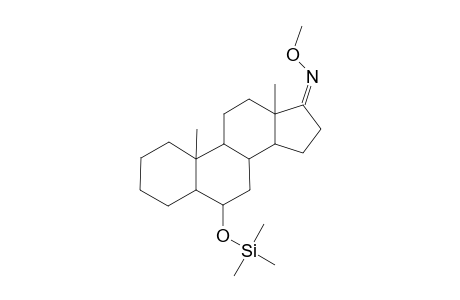 5.ALPHA.-ANDROSTAN-6.ALPHA.-OL-17-ONE(17-O-METHYLOXIME-6.ALPHA.-TRIMETHYLSILYL ETHER)