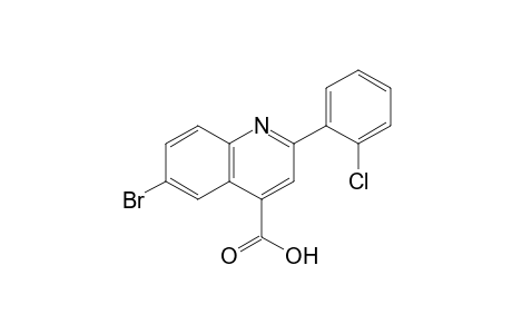 6-bromo-2-(o-chlorophenyl)cinchoninic acid