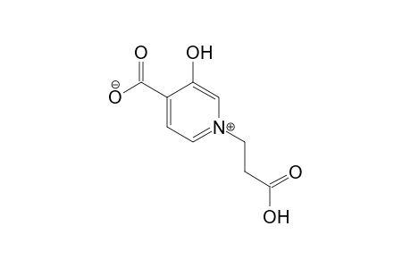 3-Carboxy-1-(2-carboxy-ethyl)-3-hydroxy-pyridine zwitterion