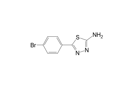 2-Amino-5-(4-bromophenyl)-1,3,4-thiadiazole