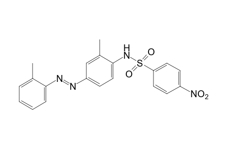 4-nitro-4'-(o-tolylazo)-o-benzenesulfonotoluidide