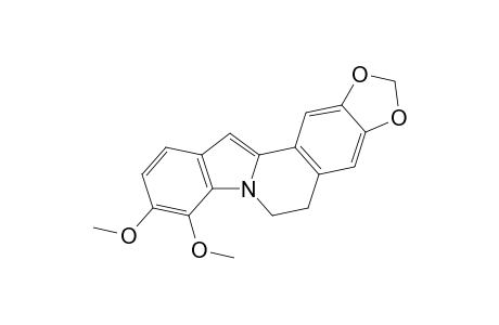 8,9-Dimethoxy-2,3-(methylenedioxy)-5,6-dihydroindolo[2,1-a]isoquinoline