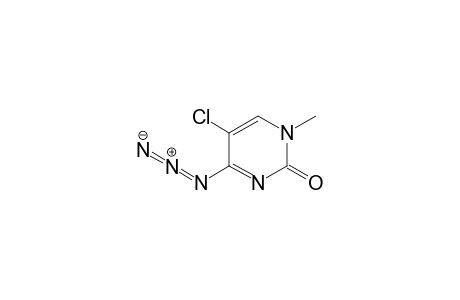 2-Oxo-1-methyl-4-azido-5-chloro-1,2-dihydro-1,3-diazine