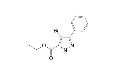 ethyl 4-bromo-5-phenyl-2H-pyrazole-3-carboxylate