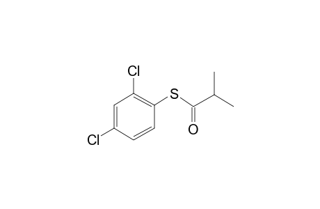 2,4-Dichlorothiophenol, S-(2-methylpropionyl)-