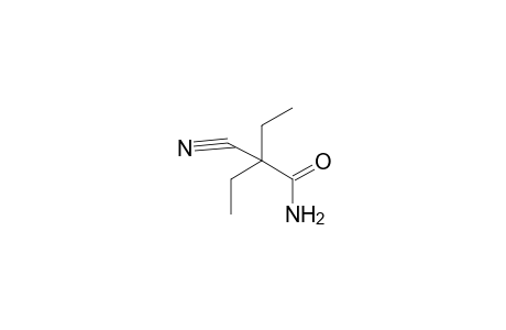 2-Cyano-2-ethylbutanamide