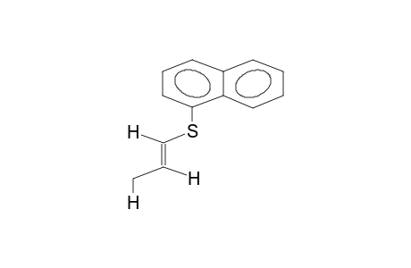 TRANS-1-PROPENYL-1-NAPHTHYLSULPHIDE