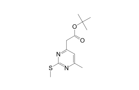 TERT.-BUTYL-(6-METHYL-2-METHYLTHIO-4-PYRIMIDINYL)-ACETATE