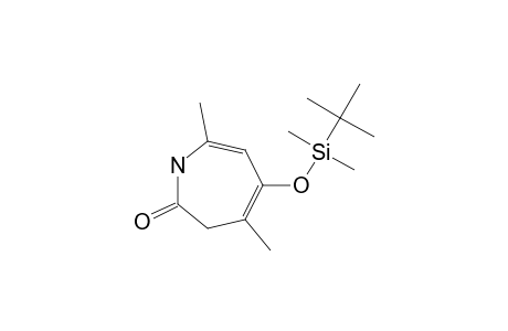 5-TERT.-BUTYLDIMETHYLSILOXY-4,7-DIMETHYL-1,3-DIHYDROAZEPIN-2-ONE