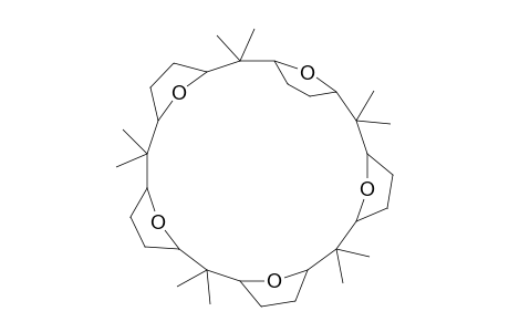 26,27,28,29,30-Pentaoxahexacyclo[21.2.1.1(3,6).1(8,11).1(13,16).1(18,21)]tria contane, 2,2,7,7,12,12,17,17,22,22-decamethyl-