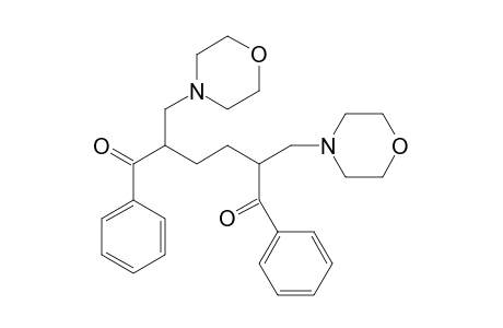 2,5-bis(4-morpholinylmethyl)-1,6-diphenylhexane-1,6-dione