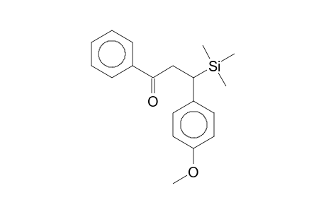 3-(4'-METHOXYPHENYL)-1-PHENYL-3-TRIMETHYLSILYL-1-PROPANONE