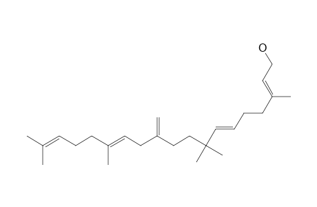 (2E,6E,13E)-3,8,8,14,18-pentamethyl-11-methylene-1-nonadeca-2,6,13,17-tetraenol