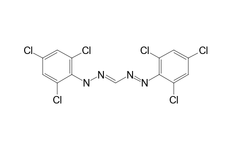 Diazene, 1-(2,4,6-trichlorophenyl)-2-[[2-(2,4,6-trichlorophenyl)hydrazinylidene]methyl]-