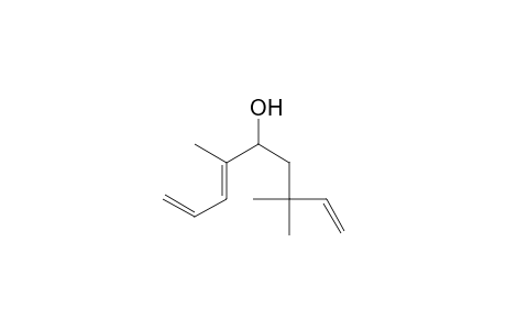 4,7,7-Trimethyl-1,3,8-nonatrien-5-ol
