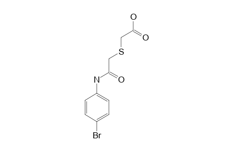 {{[(p-bromophenyl)carbamoyl]methyl}thio}acetic acid