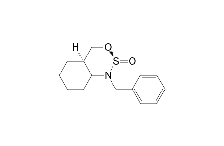 trans-1-benzyl-1,4,4a,5,6,7,8,8a-octahydro-3,2,1-benzoxathiazine 2-oxide