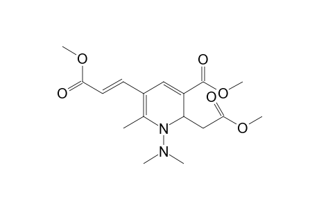 1-(Dimethylamino)-1,2-dihydro-3-(methoxycarbonyl)-5-[(E)-2-(methoxycarbonyl)ethenyl]-6-methyl-2-pyridineacid dimethylester