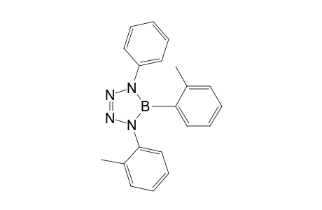 1H-Tetrazaborole, 4,5-dihydro-1,5-bis(2-methylphenyl)-4-phenyl-