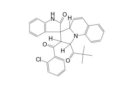 (1'S,2'S,3R,3a'R)-2'-(2-chlorobenzoyl)-1'-pivaloyl-2',3a'-dihydro-1'H-spiro[indoline-3,3'-pyrrolo[1,2-a]quinolin]-2-one