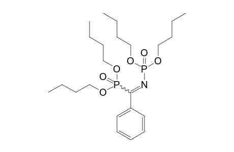 N,1-bis(dibutoxyphosphoryl)-1-phenyl-methanimine