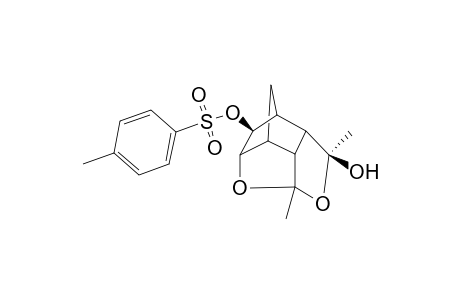 3.alpha.,5-Dimethyl-3.beta.-hydroxy-9.beta.-tosyloxy-4,11-dioxatetracyclo[5.2.1.1(5,8).0(2,6)]undecane