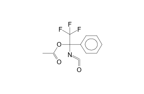 1-ISOCYANATO-1-PHENYL-2,2,2-TRIFLUOROETHYL ACETATE