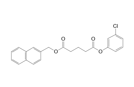 Glutaric acid, 3-chlorophenyl (2-naphthyl)methyl ester