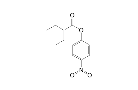 2-Ethylbutyric acid, 4-nitrophenyl ester