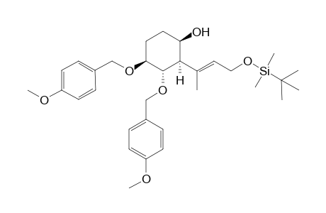 (1R,2R,3S,4S)-2-[(E)-3-(tert-Butyl-dimethyl-silanyloxy)-1-methyl-propenyl]-3,4-bis-(4-methoxy-benzyloxy)-cyclohexanol