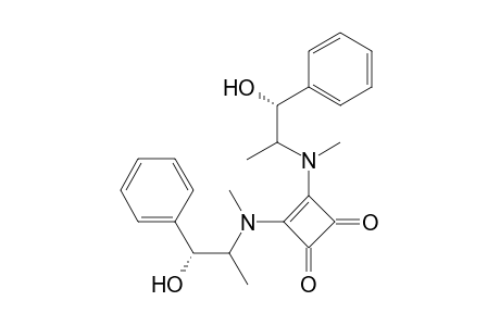 3,4-bis[(1S,2R)-(2'-hydroxy-1'-methyl-2'-phenylethyl)(methyl)amino]-3-cyclobutene-1,2-dione