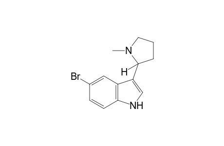 5-bromo-3-(1-methyl-2-pyrrolidinyl)indole