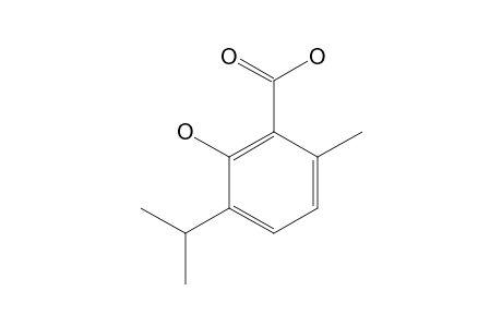 3-hydroxy-p-cymene-2-carboxylic acid