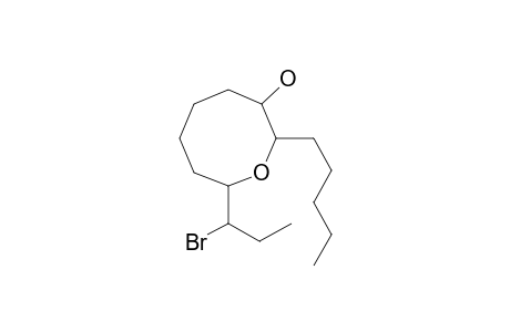 3-Oxocanol, 8-(1-bromopropyl)-2-pentyl-, [2S-[2.alpha.,3.alpha.,8.beta.(R*)]]-