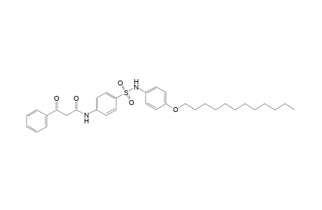 2-Benzoyl-4'-(p-dodecyloxyphenylsulfamoyl)acetanilide