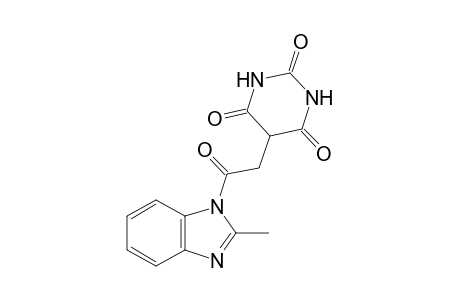 5-[2-(2-Methyl-1H-benzo[d]imidazol-1-yl)-2-oxoethyl]pyrimidine-2,4,6(1H,3H,5H)-trione