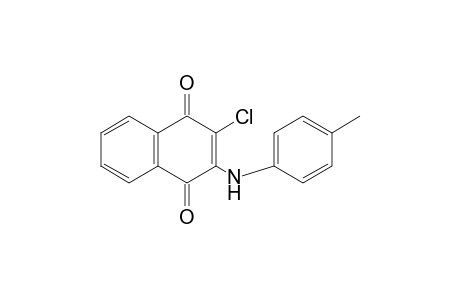 2-chloro-3-(p-toluidino)-1,4-naphthoquinone