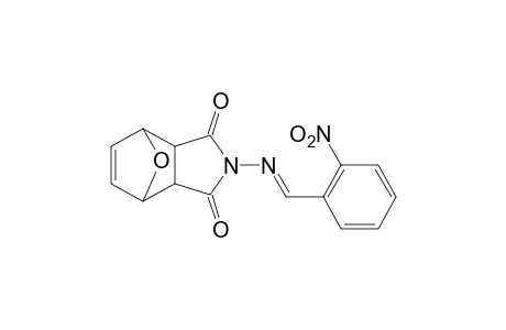 N-[(o-nitrobenzylidene)amino]-7-oxabicyclo[2.2.1]hept-5-ene-2,3-dicarboximide