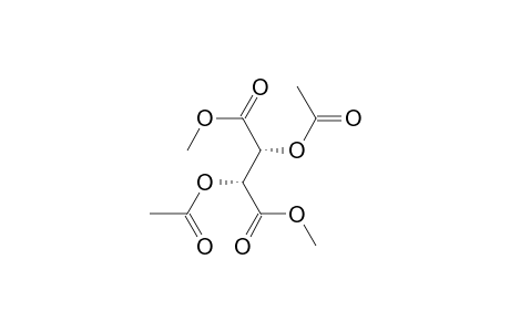 Butanedioic acid, 2,3-bis(acetyloxy)-, dimethyl ester, (R*,R*)-