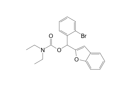 Benzo[b]furan-2-yl(2'-bromophenyl)methyl diethylcarbamate