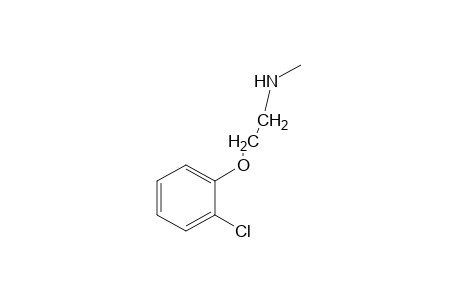 2-(o-ghlorophenoxy)-N-methylethylamine