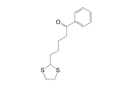 5-(1,3-Dithiolan-2-yl)-1-phenyl-1-pentanone