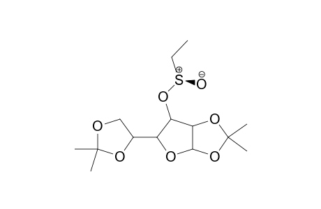 1,2-:5,6-DI-O-ISOPROPYLIDENE-alpha-D-GLUCOFURANOSE-(R)-ETHANE-SULFINATE