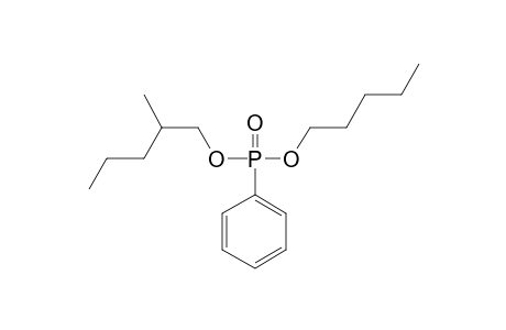 Phenylphosphonic acid, 2-methylpentyl pentyl ester