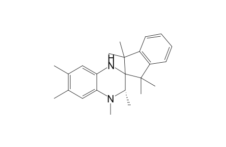 1,1,3,3,3',4',6',7'-Octamethylspiro[2,3-dihydroinderne-2,2'-(1',2',3',4'-tetrahydroquinoxaline)]