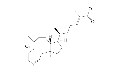 (2E,6S)-6-[(1R,5Z,3AS,9R,10Z,12AR)-1,2,3,3A,4,7,8,9,12,12A-DECAHYDRO-9-HYDROXY-3A,6,10-TRIMETHYLCYCLOPENTANOCYCLOUNDECEN-1-YL]-2-METHYLHEPT-